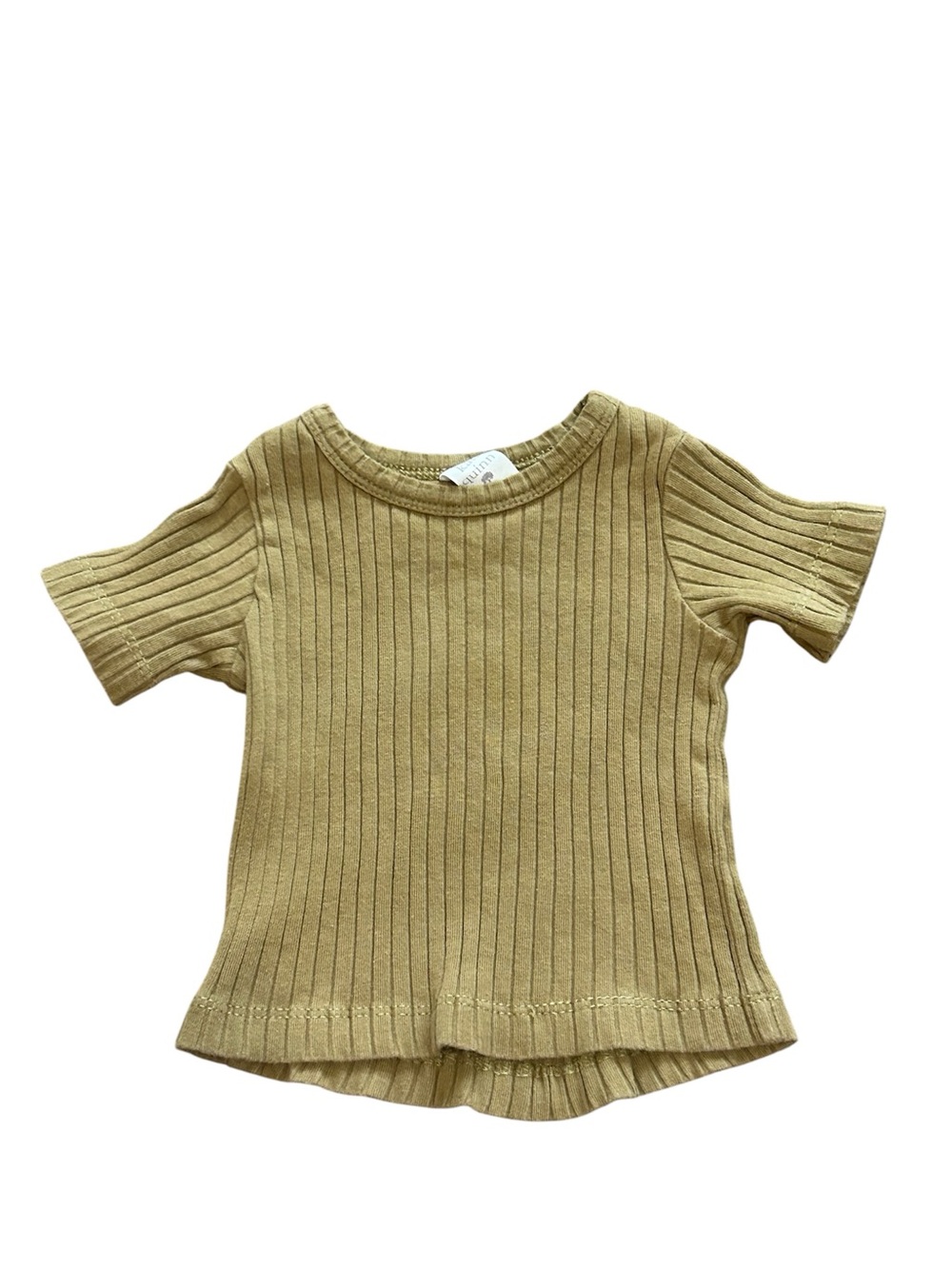 Kate Quinn baby girl ribbed shirt 0-3m